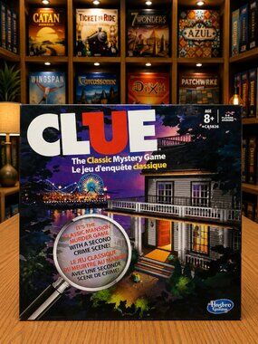 2013 Clue Classic Mystery Game Hasbro Bilingual Family Board Game